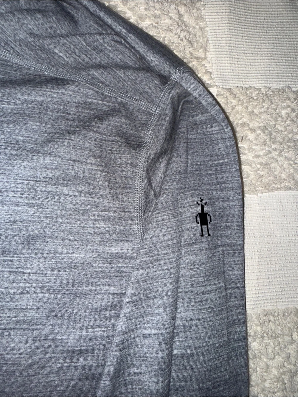 Smartwool Men's Merino 150 Long Sleeve‎ Crewneck Shirt - Gray